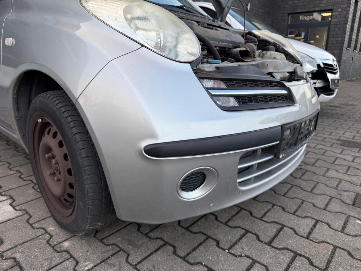 Nissan Micra K12 original Sto&szlig;stange Sto&szlig;f&auml;nger KY0 Silver Facelift BJ06